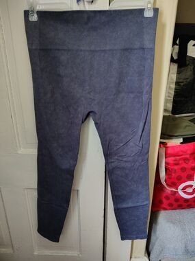 JoyLab XL Greyish/Purple Ribbed Leggings